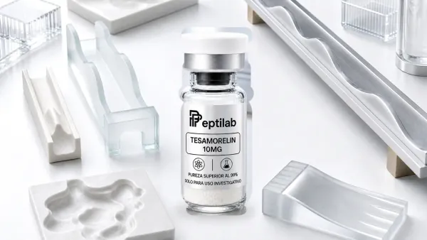 Tesamorelin vs CJC-1295: análogos GHRH comparados en 2026