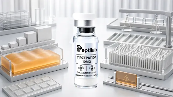 Tirzepatida + Tesamorelin protocolo: composición corporal
