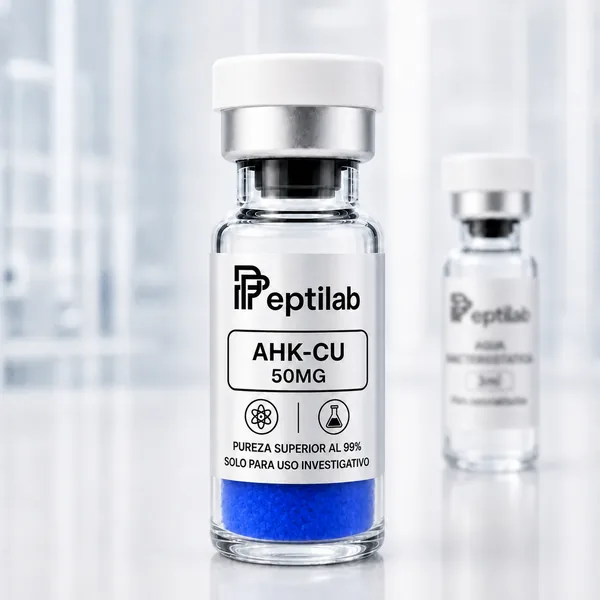 AHK-Cu 50mg, vial de péptido de investigación