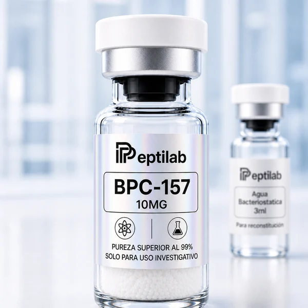 BPC-157, vial de péptido de investigación
