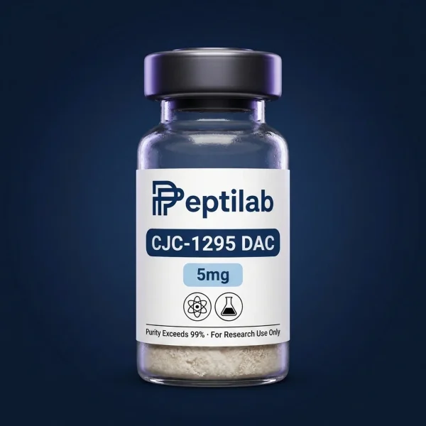 CJC-1295 con DAC, vial de péptido de investigación