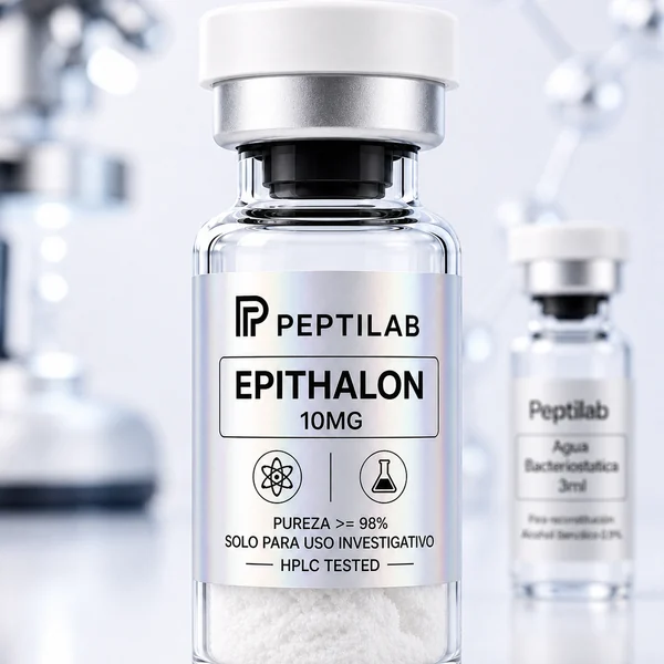 Epithalon, vial de péptido de investigación