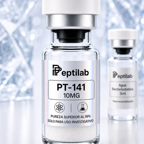 PT-141, vial de péptido de investigación