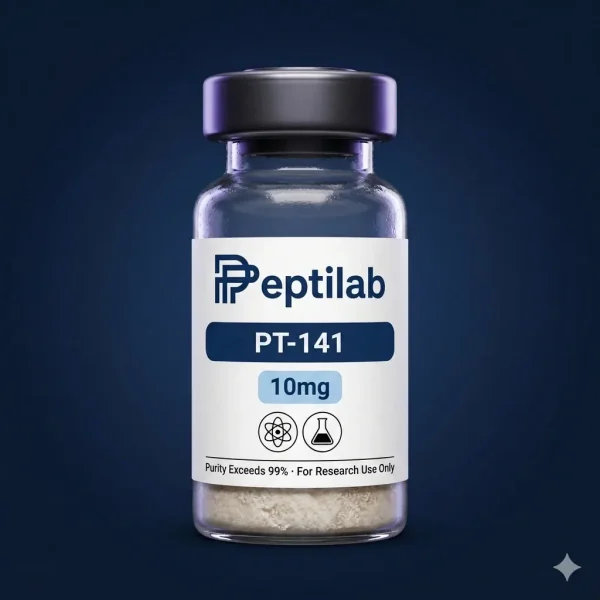 PT-141, vial de péptido de investigación