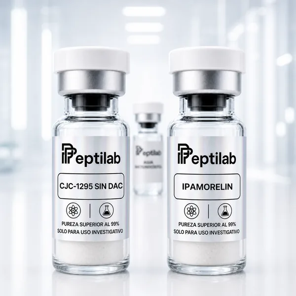 Stack Metabolismo y Recomposición bundle de 2 viales, vial de péptido de investigación