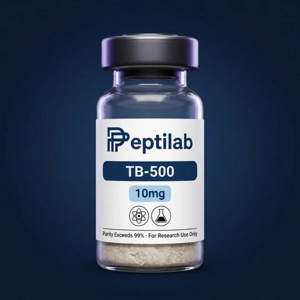 TB-500, vial de péptido de investigación
